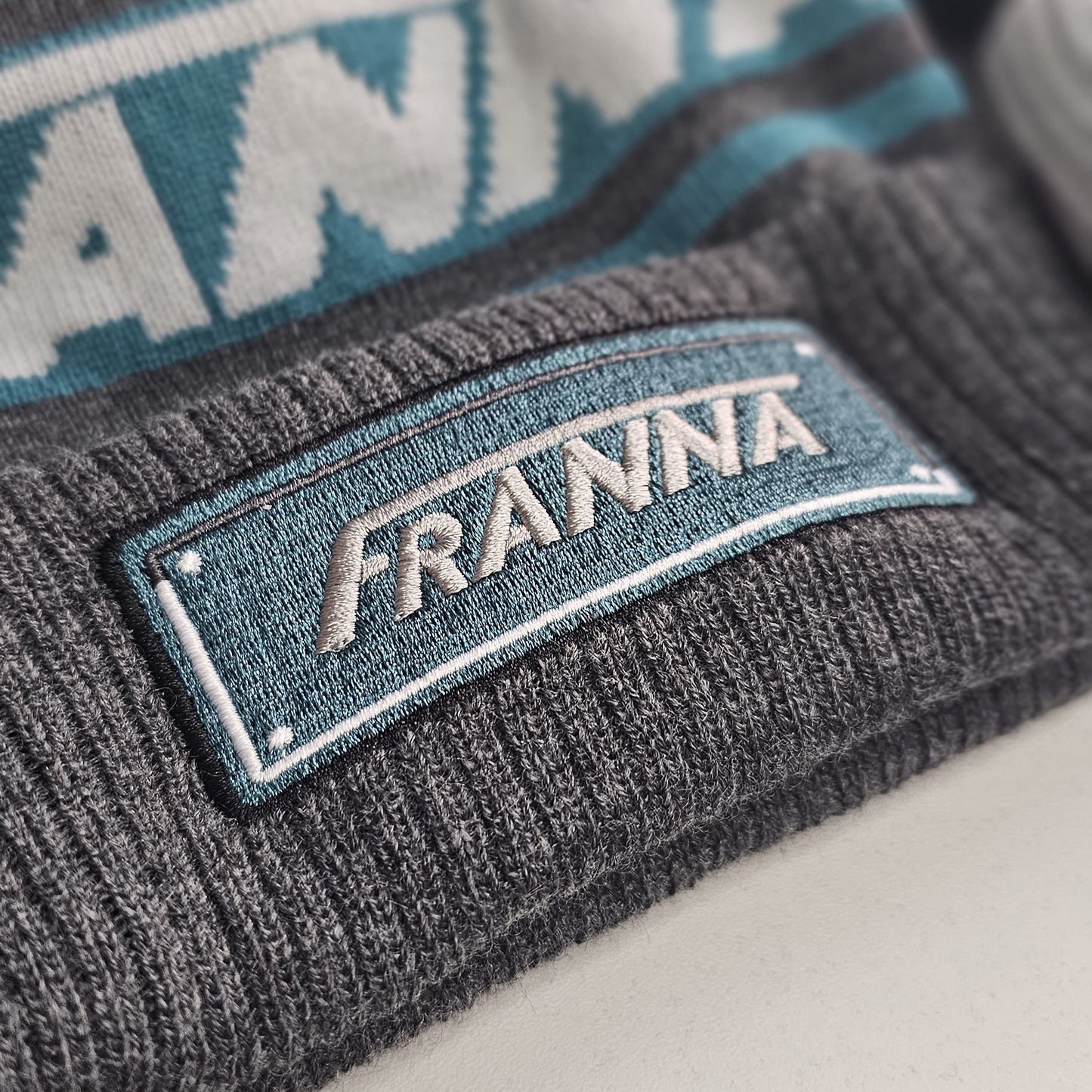Custom logo beanie